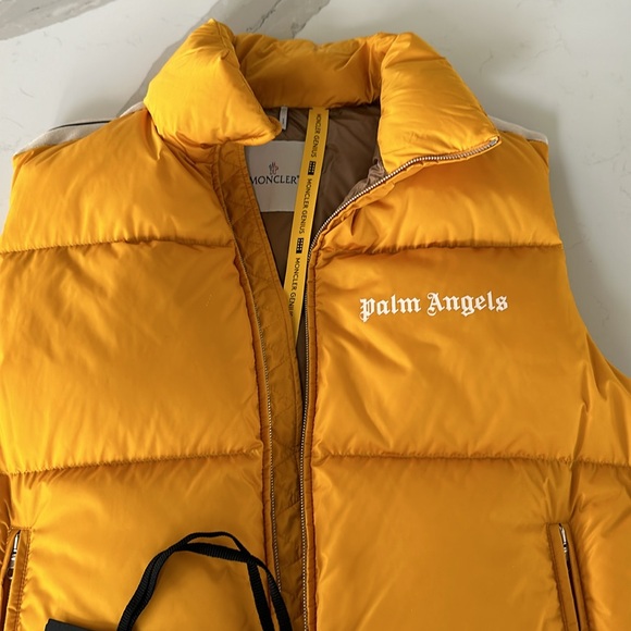 Men’s Moncler/Palm Angels Rodman Gilet puffer vest sz 3 - Picture 4 of 16